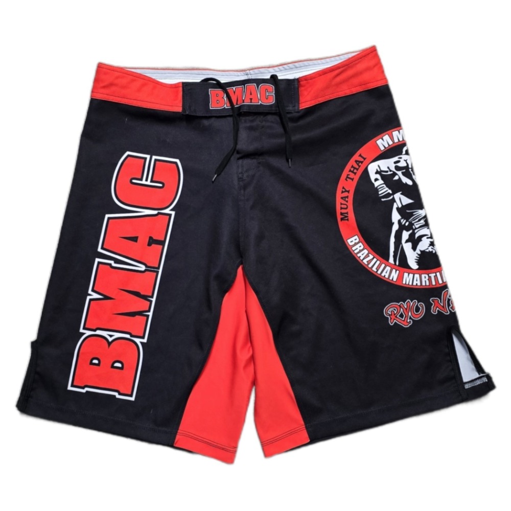 BMAC Martial Arts Mens Shorts 35 XL Training‎ Samurai MMA Muay Thai Grappling
